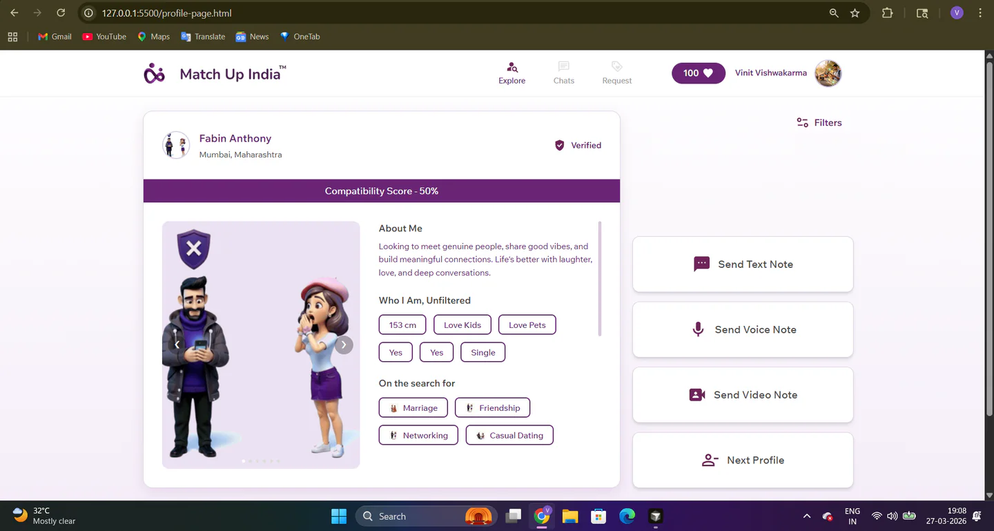 Landing Page Experience